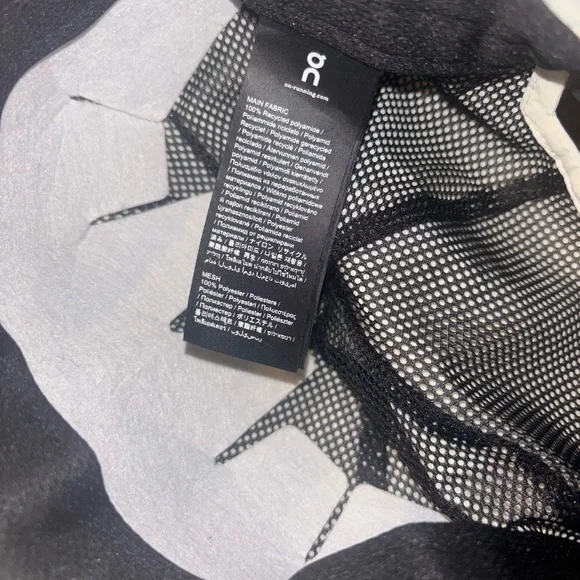 ON Running Off-White Performance Cap Adjustable Lightweight Hat - Picture 5 of 5